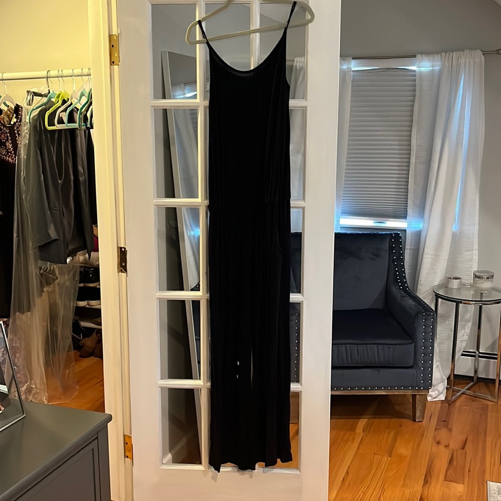 Black Loungewear Jumpsuit